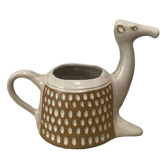 Vintage David Stewart Pottery Stoneware Camel Planter Mug - Picture 3 of 11